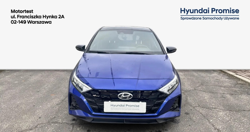 Hyundai i20 cena 78900 przebieg: 5900, rok produkcji 2023 z Szlichtyngowa małe 137